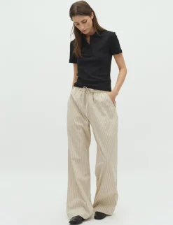 mbym Grasielle-M Bukser - Sand beige Hot