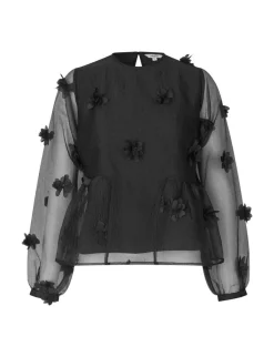 mbym Hasel-M Bluse - Sort black