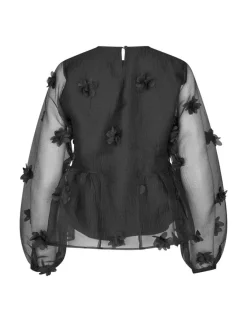mbym Hasel-M Bluse - Sort black