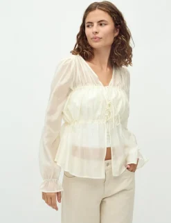 mbym Hazella-M Skjorte - sugar Discount