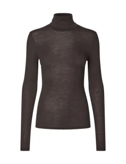 mbym Ina-M Basic Bluse - Brun brown Online