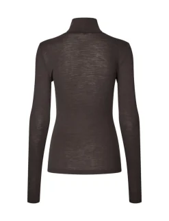 mbym Ina-M Basic Bluse - Brun brown Online