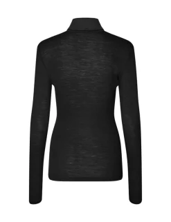 mbym Ina-M Basic Bluse - Sort black Discount