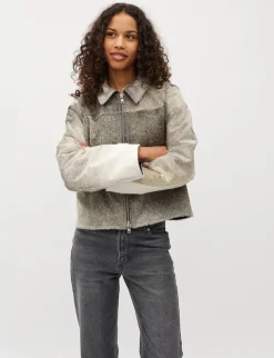 mbym Isata-M Ko Jakke - Grå grey Sale