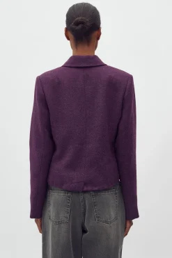 mbym Iva-M Blazer - Lilla purple Hot