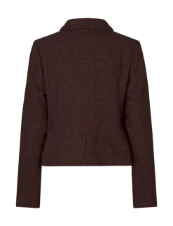 mbym Iva-M Blazer - Mørkebrun Dark Brown