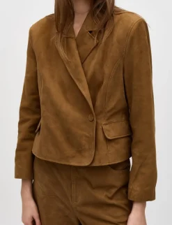 mbym Iva-M Blazerjakke - Brun brown Sale