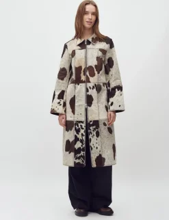 mbym Josse-M Cow Frakke - print Discount