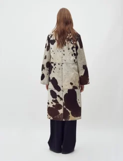 mbym Josse-M Cow Frakke - print Discount
