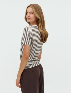 mbym Julie-M T-shirt - Brun brown Clearance