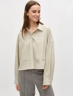 mbym Kaella-M Skjorte - creme Clearance