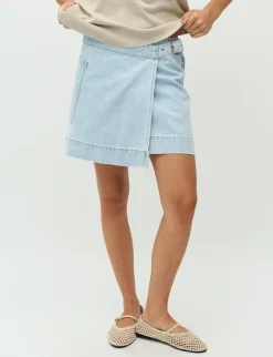 mbym Kalinca-M Nederdel - denim Sale