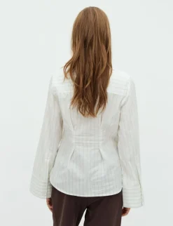 mbym Kaloni-M Skjorte - Lyseblå light blue Sale