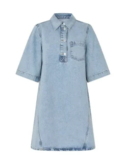mbym Khala-M Kjole - denim Sale