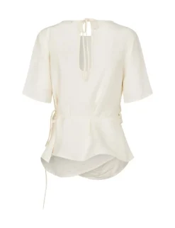 mbym Kylar Short-M Bluse - sugar New