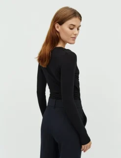 mbym Lione GG Bodystocking - Sort black Clearance