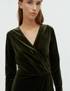 mbym Madena Kjole - Grøn green Online