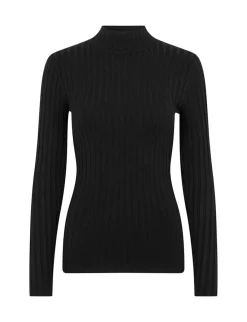 mbym Magen Bluse - Sort black Hot