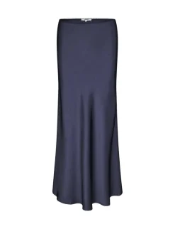 mbym Maila-M Nederdel - Mørkeblå Dark Blue Outlet