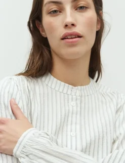 mbym Mathily-M Skjorte - Hvid white Clearance