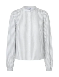 mbym Mathily-M Skjorte - Hvid white Clearance