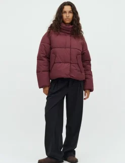 mbym Mishal-M Pufferjakke - Vinrød winetasting Best