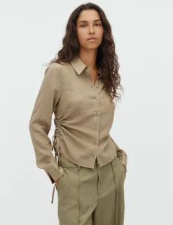 mbym Nura-M Skjorte - Mørkegrøn mørkegrøn Outlet