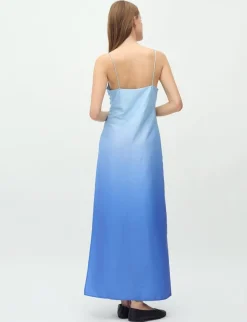 mbym Paulia-M Kjole - Blå blue Clearance