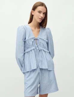 mbym Pipa-M Skjorte - Stribet striped Online