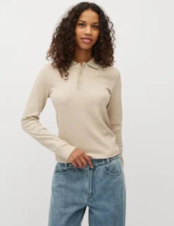 mbym Polarani LS-M T-shirt - Sand beige Hot