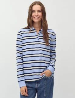 mbym Polla-M Poloshirt - Blå blue Clearance