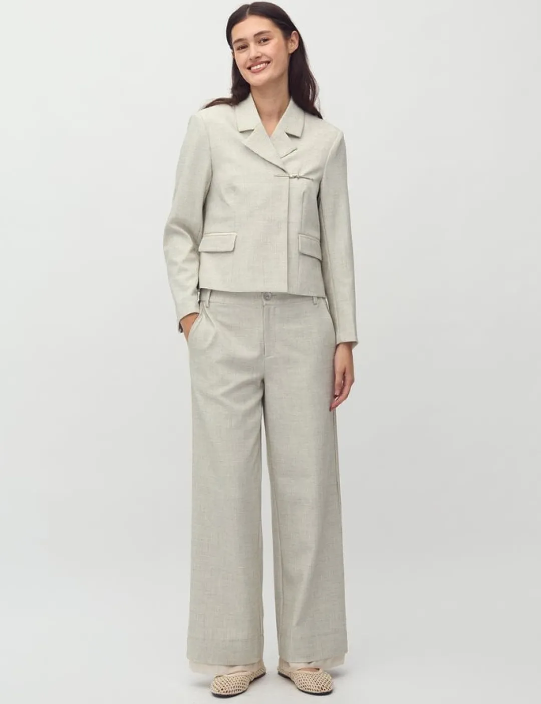 mbym Rasina-M Bukser - Sand beige Discount