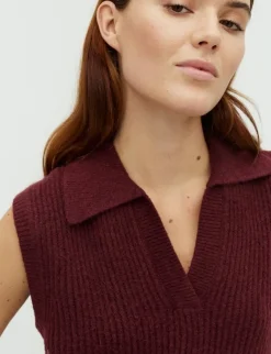 mbym Ritika-M Vest - bordeaux Clearance