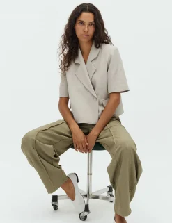 mbym Robina-M Blazer - Grå grey Outlet