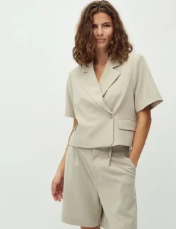 mbym Robina-M Blazer - Sand beige Discount