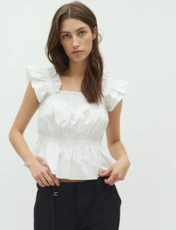mbym Sania-M top - Hvid white
