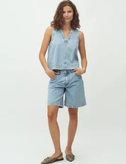 mbym Sanira-M Shorts - denim Outlet