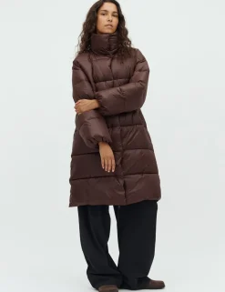 mbym Seraphina Long-M Jakke - Brun brown Hot