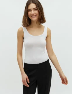 mbym Sina GG Basic Top - optical white Best