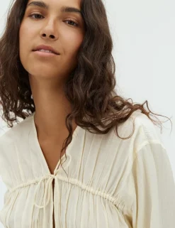 mbym Taneil LS-M Bluse - Gul yellow Sale