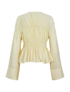 mbym Taneil LS-M Bluse - Gul yellow Sale