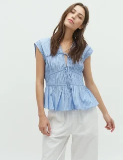 mbym Taneil-M Top - Stribet striped New