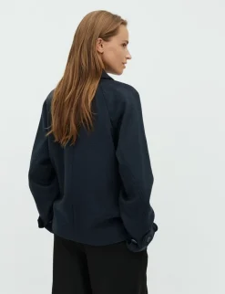 mbym Tary-M Uldjakke - Blue Melange bluemelange Clearance