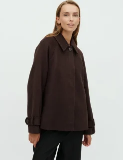 mbym Tary-M Uldjakke - Brun brown Discount