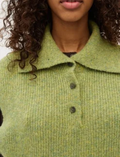 mbym Tristiana-M Strikvest - Grøn green Online