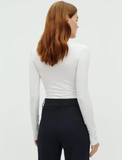 mbym Vanna GG Bluse - Hvid white Hot