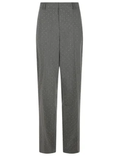 neo noir Alice Bedazzled Bukser - Grå grey Discount