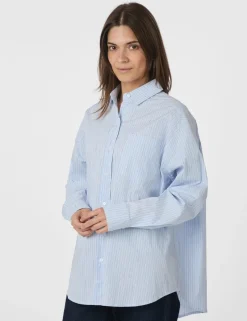 neo noir Dalma Pattern Stone Skjorte - Stribet striped Best