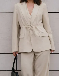 neo noir Jemmie Melange Blazer - Sand beige Sale