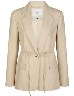 neo noir Jemmie Melange Blazer - Sand beige Sale